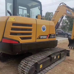 Used Sany Sy55c Excavator with Isuzu Engine Motor & Pump-5 Ton Capacity Cheap Price - Product Image 2