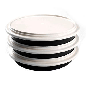 Teglie per <span class=keywords><strong>Pizza</strong></span> da 10,5 Pollici con Coperchio in Plastica, Set di Teglie Antiaderenti in <span class=keywords><strong>Alluminio</strong></span> per Cottura <span class=keywords><strong>Pizza</strong></span> Elettrica - Product Image 1