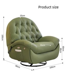 Silla reclinable de balancín perezoso individual y moderna para el hogar, comedor, dormitorio, Hotel, ajuste Manual, muebles multifunción para sala de estar - Product Image 2