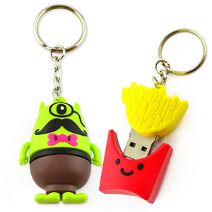 Figurines d'Anime Porte-clés Porte-clés Cartoon Porte-clés Usb Couvre Clé Caoutchouc Pvc Jouet Porte-clés Personnalisé Avec Personnages <span class=keywords><strong>3d</strong></span> - Product Image 4
