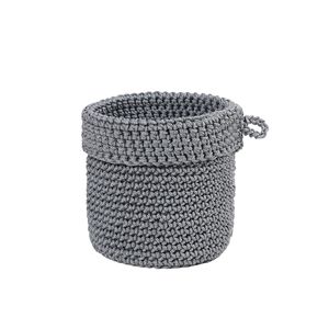 Cestas <span class=keywords><strong>de</strong></span> cuerda <span class=keywords><strong>de</strong></span> <span class=keywords><strong>ganchillo</strong></span> colgantes <span class=keywords><strong>de</strong></span> color redondo hechas a mano - Product Image 6