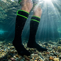 Chaussettes hautes imperméables et respirantes pour hommes et femmes, idéales pour la randonnée, la pêche, la pêche à la ligne, le Wudu, et pour garder les pieds au sec par tous les temps.