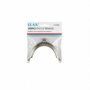 Manico per Borsa in Acciaio Inossidabile Ilan da 7cm, Chiusura per Accessori Borse - Product Image 2