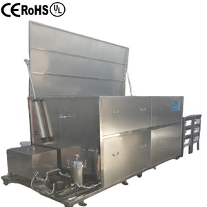 Cuve de lavage à ultrasons industrielle avec système de filtration pour le nettoyage des pièces automobiles DPF - Product Image 1