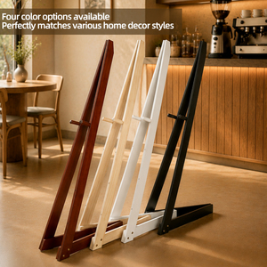 Expositor Publicitario Plegable de Madera HUEVE Personalizado, Ligero, Fácil de Montar, Soporte Ajustable para Carteles y Letreros - Product Image 6