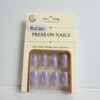 Faux ongles magnétiques scintillants réutilisables effet œil de chat sur mesure OEM, couvrance totale, avec boîte cadeau