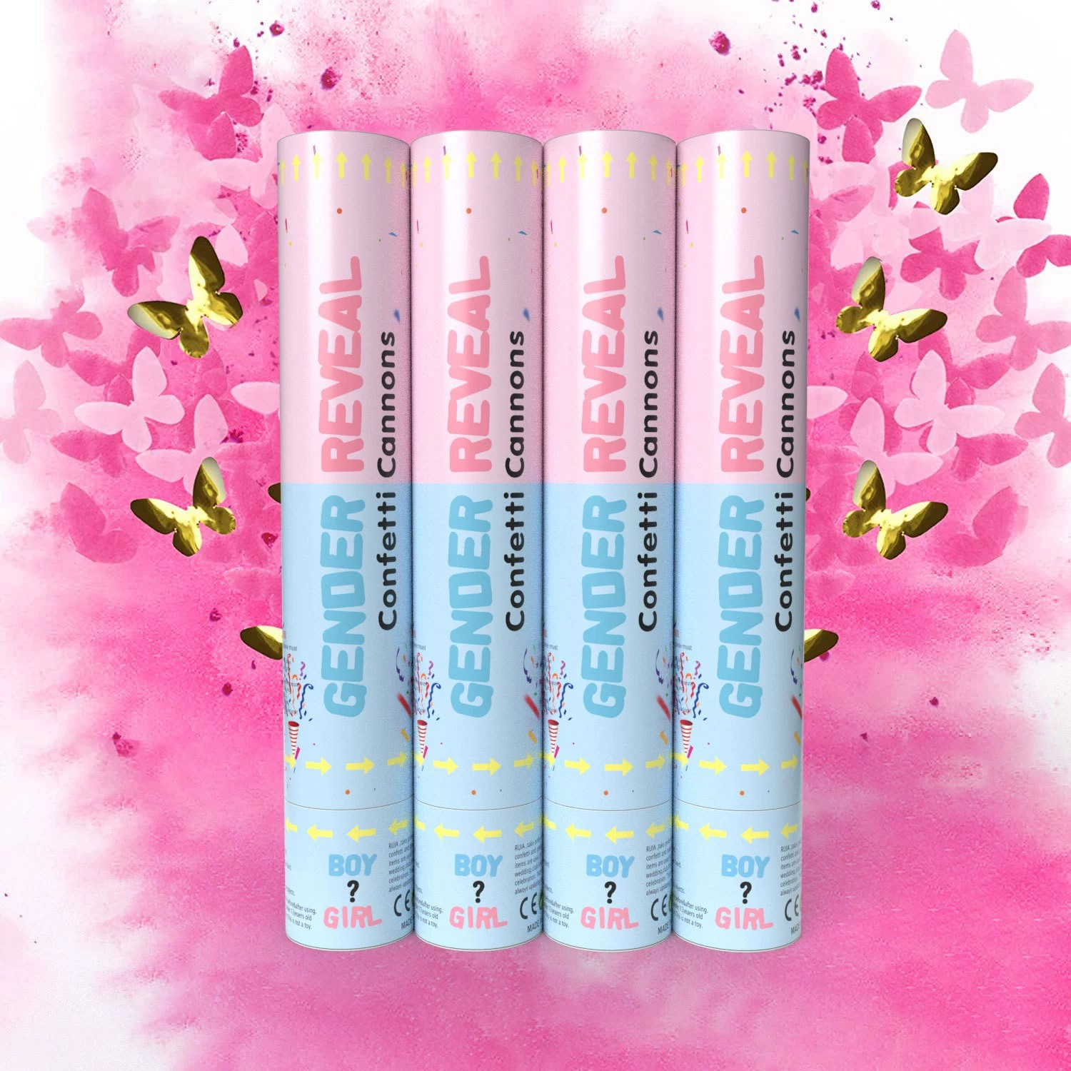Pink Buttlefly+Powder