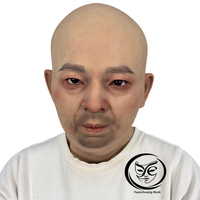 Masques en silicone souple et élastique, fabriqués à la main en usine, réalistes, personnalisables, pour jeunes, hommes, fêtes, Halloween, cosplay, accessoires de film
