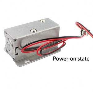 Dc 12V Điện Nhỏ Lưu Trữ tủ khóa cửa điện tử Bolt Khóa Ngăn Kéo Tủ hồ sơ khóa - Product Image 5