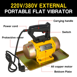 Zb श्रृंखला 250w 280w सम्मिलन प्रकार कंपन स्टिक पोकर कंक्रीट वाइब्रेटर हैंड कंक्रीट मिक्सर - Product Image 3