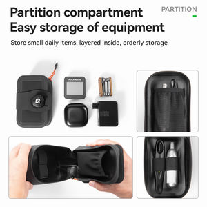 Bolsa Trasera Impermeable y Ligera para <span class=keywords><strong>Bicicleta</strong></span> de Carretera, Ajustable, con Cierre de Perilla, de Poliéster, con Soporte para Botella de Agua - Product Image 6