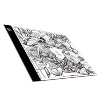 Tablette de dessin numérique à chaud JSK Tablette de dessin de table A4 Bloc de traçage lumineux Tableau de copie à LED Tampon lumineux A4 ultra-mince pour le traçage