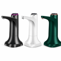 Pompe à eau portable électrique automatique USB en silicone de qualité alimentaire pour bouteilles, distributeur d'eau pour la maison, le bureau et les voyages