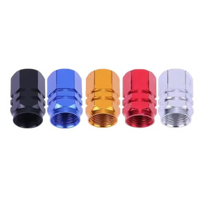 Aluminum Alloy Valve Cap 111x16mm Hexagonal For Tubeless Tire Replacement Repair British Mouth Solid Tire - Product Image 4