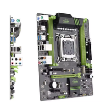 Motherboard Game X79 Dual Xeon E5 LGA2011 Prosesor Motherboard Dual Channel DDR3 64GB M.2 Harga Grosir