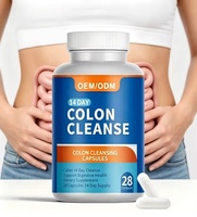 Capsules de nettoyage du côlon OEM ODM 14 jours, 28 unités |   Complément alimentaire pour la santé digestive, pour le bien-être intestinal quotidien
