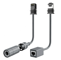 Cable de Extensión RJ45 Gen3 para Starlink, Blindado con PVC, Conductor de Cobre Puro, Conectores Hembra para Router Starlink V3 Dishy