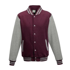 Veste de baseball varsity en laine personnalisée pour homme - Manches noires/grises/jaunes/rouges - 100% laine coupe-vent et séchage rapide - Product Image 1