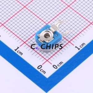 Résistance/potentiomètre réglable RM063-503(50K) à montage traversant (THT) 50 kOhm 25 % 100 mW - Product Image 2