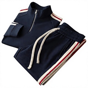 Unisex Plus Size Hooded Sweatshirt Jogger Pants Set Solid Colour Casual <b>Tracksuit</b> Full Sleeve Drawstring Waist Adults Winter - Product Image 2
