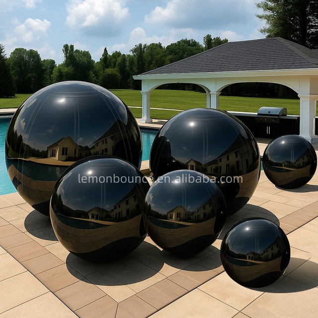 Custom Inflatable Mirror Ball | Reflective Laser Colorful Sphere for Bar & Wedding Event Decoration