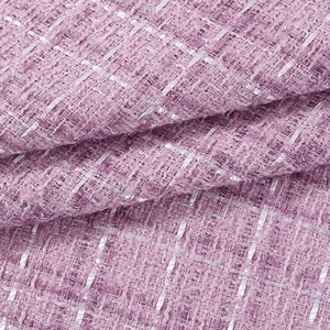<span class=keywords><strong>Stocklot</strong></span> Tejido a cuadros JacquardTweed Tejido a cuadros Estilo de hilo Tweed Diseño de tela de Tweed para abrigo y traje de mujer - Product Image 5
