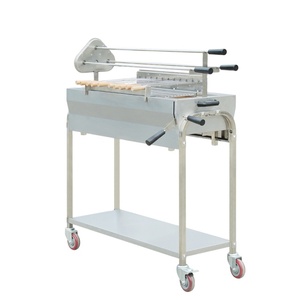Good Quality Barbecue Portable <strong>Mini</strong> Table Gas Outside Stainless Steel Barbecu Chicken Rack <strong>Grill</strong> Outdoor Rotisserie Bbq - Product Image 2