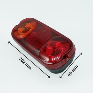 Feux arrière pour excavatrice JCB Caterpillar 3CX 4CX, feux de remplacement LED bicolores pour engins de construction - Product Image 2