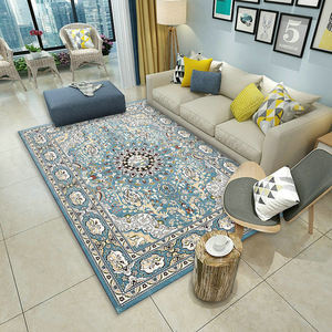 Bohoフラットパイルオリエンタルペルシャデザインカーペットボヘミアベッドサイドソファ滑り止めエリア敷物リビングルーム用 - Product Image 2
