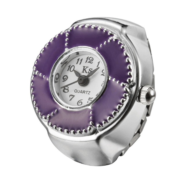 ODM Reloj Ring Watches New Design Adjustable Trendy Luxury Quartz Watch Ring for Women