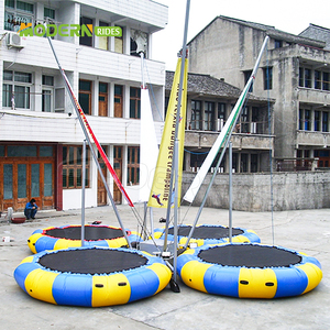 Person Amusement Park Bungee Jumping <b>Trampoline</b> Ride For Kids - Product Image 4
