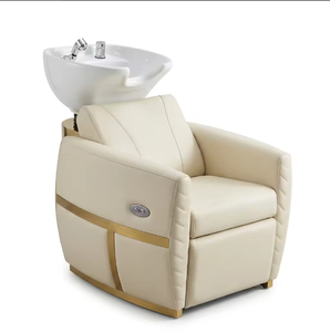Juego de Muebles de Salón de Lujo Completo |   Estación de Manicura 7 en 1 + Silla de Pedicura + Silla de Estilismo + Unidad de Lavado de Cabello + Cama de Belleza - Product Image 4