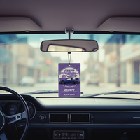 Désodorisant de voiture en papier parfumé aux huiles essentielles naturelles, non toxique, carte suspendue personnalisée, éliminateur d'odeurs durable pour véhicules