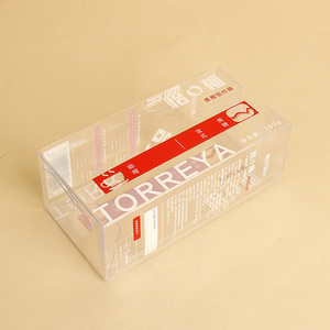 Boîtes d'Emballage en Plastique PVC Transparent Mini MOQ, Boîte d'Emballage Détail en Plastique <span class=keywords><strong>PET</strong></span> RPET Très Transparente - Product Image 4