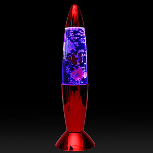 Promotion Vente Flash Lumière de Table LED Nouveauté Design Moderne en ABS, Modèles Poisson, Tour d'Eau, Méduse, Lave, Fusée, Blanc Chaud - Product Image 2
