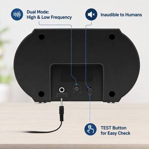 Repelente <span class=keywords><strong>de</strong></span> Plagas Ultrasónico, Dispositivo Electrónico Portátil para Ahuyentar Ratones, Alta Potencia, Cable <span class=keywords><strong>de</strong></span> 1.8m para Habitaciones, Garajes, Hoteles, Estacionamientos - Product Image 3