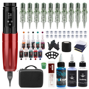 New Arrival <b>Tattoo</b> Machine <b>Kit</b> Complete Rotary Pen Set with Needles High Quality <b>Tattoo</b> Equipment for Professional Use - Product Image 4