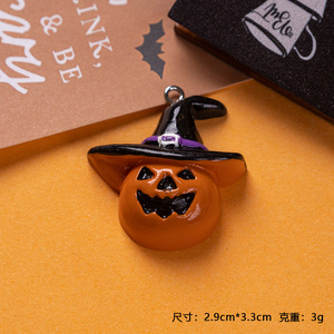 El Festival de Halloween comienza con momias fantasmas encanto de resina para fundas de teléfono basura DIY pinza de pelo zapato flores accesorios Decoración - Product Image 6