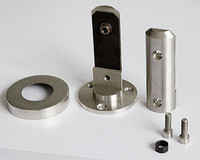 Support de verre standard australien pour balustrade en verre sans cadre de 10-12 mm pour balcon, clôture de piscine, main courante d'escalier