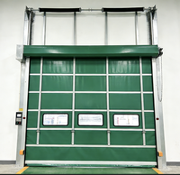 Porte rapide enroulable en PVC OEM/ODM, design tropical, anti-déchirure, pour entrepôt de plantes, entrepôt et garage privé