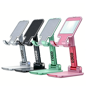 Soporte Multifuncional de Metal y Plástico para Teléfono Móvil y Tableta con Logotipo Personalizado, Soporte de Escritorio para Teléfonos Móviles, Regalo Promocional al por Mayor - Product Image 1
