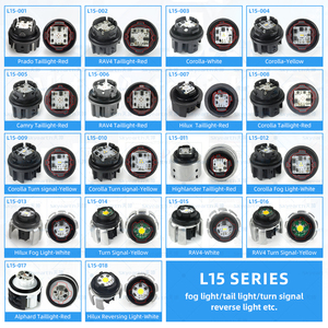 Wholesale New High Quality Super Bright <b>12V</b> LED Reverse Bulbs with 7535 Chips 20W for Hilux Taillight Red Light for Cars - Product Image 2