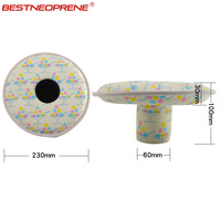1 pièce Porte-boissons flottant isolé en néoprène à motifs animaliers pour fête au bord de la piscine
