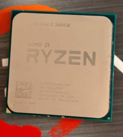 Procesador AMD Ryzen 5 2600X Usado, 6 Núcleos, 12 Subprocesos, Socket AM4, para Sobremarcha de Escritorio, Chip Desmontado de Segunda Mano