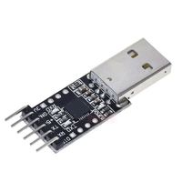 Módulo CP2102 USB 2,0 a TTL UART, convertidor en serie de 6 pines, reemplazo del Módulo adaptador FT232, potencia de 3,3 V/5V