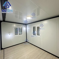Maison préfabriquée personnalisée, petite, extensible, en conteneur de 20 pieds ou 40 pieds, bungalow préfabriqué, cuisine, maison modulaire