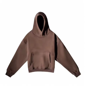 Sweat à capuche automne hiver 300 Gsm avec logo personnalisé pour hommes Sweat à capuche en coton grande taille Pull à capuche - Product Image 4