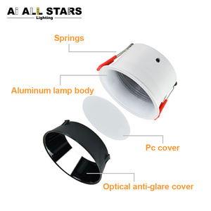 Luz de Techo Inteligente Tuya Zigbee 3.0, Funciona con SmartThings, <span class=keywords><strong>Alexa</strong></span>, <span class=keywords><strong>Echo</strong></span> <span class=keywords><strong>Plus</strong></span>, Luces LED Empotradas, Luz de Techo LED de 2.5/3 Pulgadas y 7w - Product Image 3