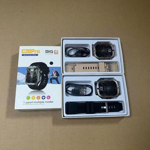 Montre connectée populaire C39 Pro Max avec écran 2.09 pouces, comptage de <span class=keywords><strong>pas</strong></span> réel, vis et boucle réelles, bracelet 4-en-1 - Product Image 6