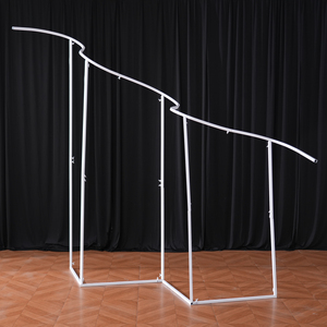<span class=keywords><strong>Support</strong></span> floral décoratif d'extérieur en forme d'arche ondulée colorée S-A9136 pour mariages et fêtes - Product Image 5